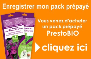 Enregistrer mon pack prépayé